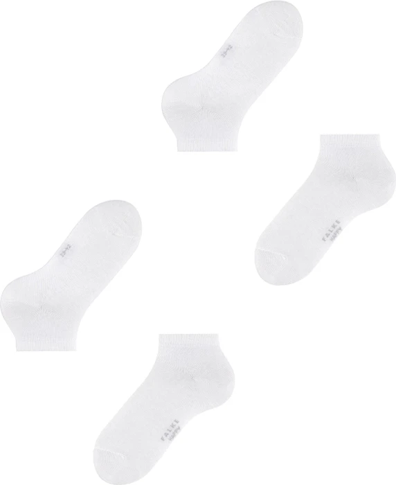 Falke Happy Socken weiß, 2 Paare (Herren)