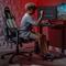 X Rocker Agility Compact Esports Gamingstuhl für für Kinder/Jugendliche, gold/schwarz Vorschaubild