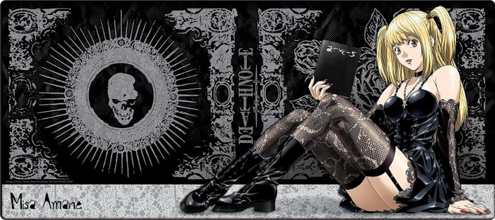 ABYstyle Death Note Gaming Mousepad XXL, 900x400mm, Misa (ABYACC627)