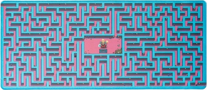 Grupo Erik Editores Gameration Maze Of The Necromancer XL Mousepad, 800x350mm, mehrfarbig