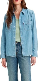 Levi's Iconic Western Hemd langarm old 517/blue 2 (Damen)