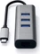 Satechi 2-in-1 USB-Hub, Space Gray, RJ-45, USB-C 3.0 [Stecker] Vorschaubild