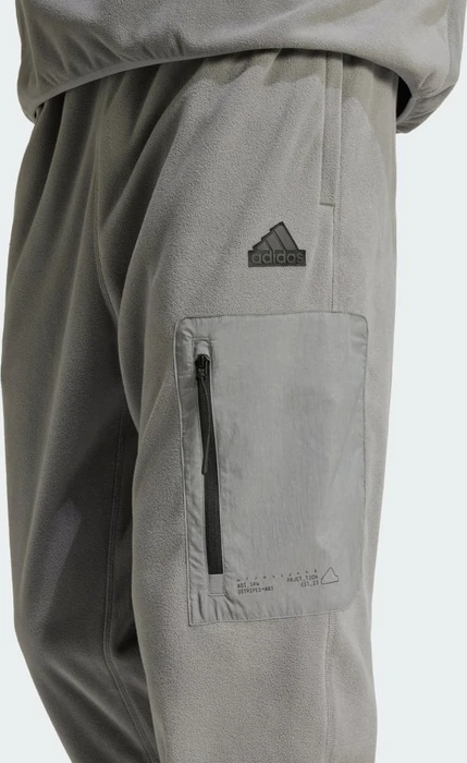 adidas City Escape Polar Fleece Trainingshose lang grey four (Herren)
