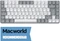Satechi SM1 Slim Mechanical Backlit BT Keyboard, Light, weiß/grau, low-profile BROWN Switches, USB/Bluetooth, ND Vorschaubild