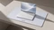 Tucano One Desk Pad für MacBook Neo, 550x350mm, Silber grau Vorschaubild