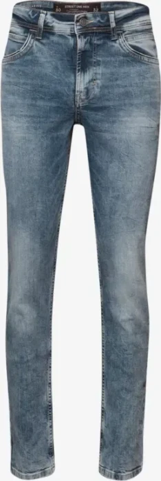 Street One Player Jeans soft greencast random wash (Herren)