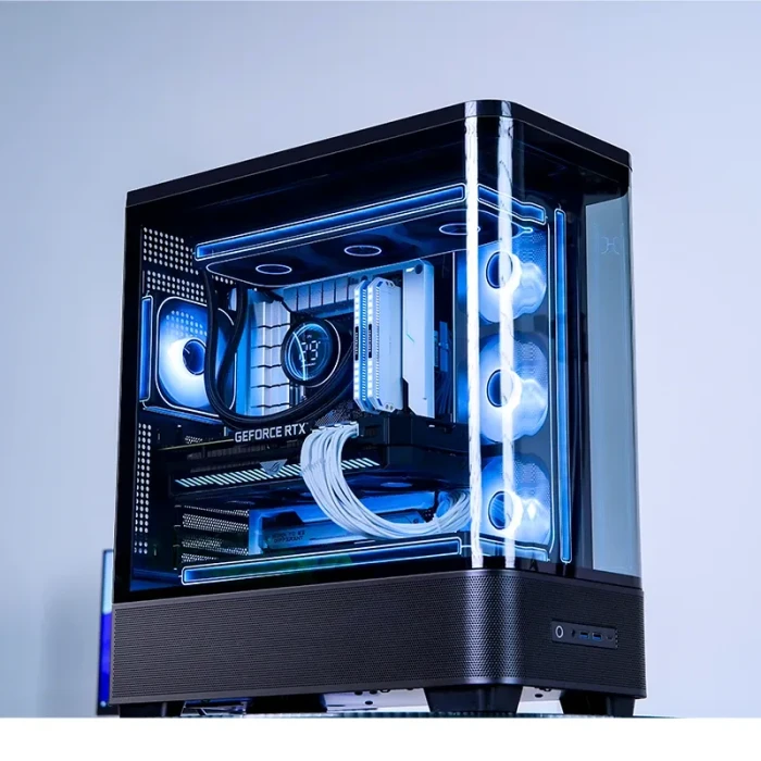 Jonsbo TK-5 Black, Glasfenster
