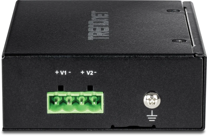 TRENDnet Industrial Railmount 2.5G PoE-Injektor, 4x RJ-45, 180W PoE++