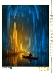 Calvendo Im Lichtkegel - Tropfsteine in einer Höhle