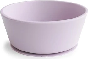 Mushie Silikon Kinderschale soft lilac