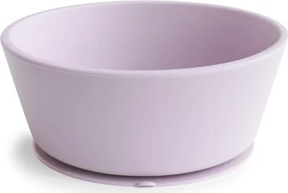Mushie Silikon Kinderschale soft lilac
