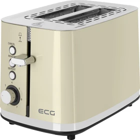 ECG ST 2766 Vintage Toaster vanilla