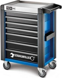 Stahlwille 95/7 B PRO Werkzeugwagen blau/schwarz