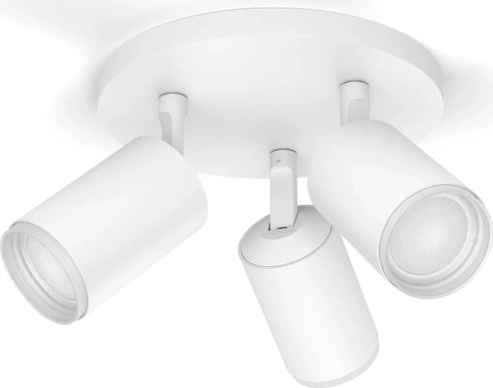 Philips Hue White and Color Ambiance Fugato Spot 3-flammig weiß