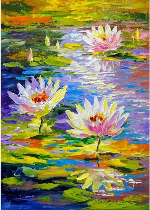 ENJOY Puzzle Water Lilies in the Pond