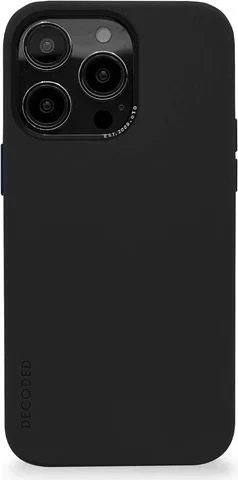Decoded AntiMicrobial Silicone Back Cover für Apple iPhone 14 Pro Max Charcoal