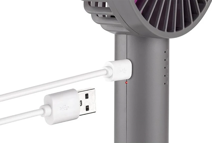 Unold 86629 Breezy II Handventilator anthrazit