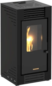 Blaze Poly Pellet-Kaminofen schwarz