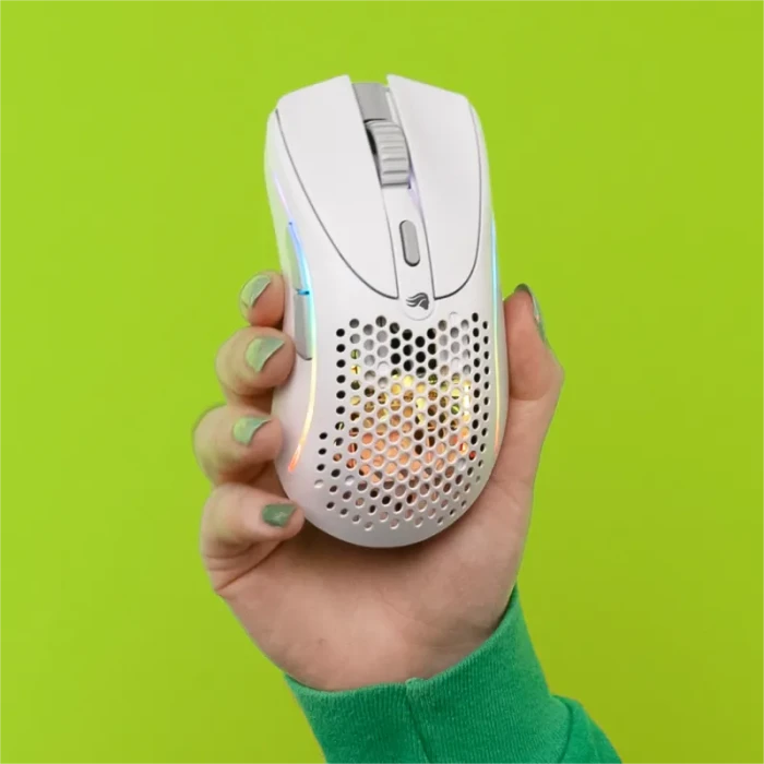 Glorious Model D 2 Wireless weiß, USB/Bluetooth