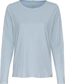 Camel Active Rundhals Baumwolle Sweatshirt hellblau (Damen)