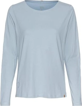 Camel Active Rundhals Baumwolle Sweatshirt hellblau (Damen)