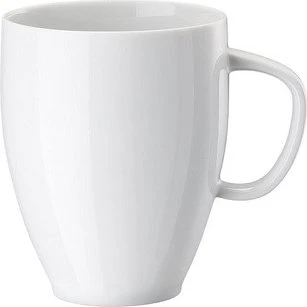Rosenthal Junto Weiß Porzellan Becher mit Henkel 380ml