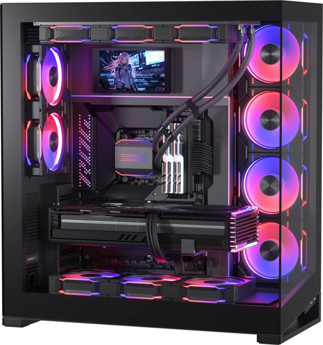 Phanteks Hi-Res LCD Display 5.5", Monitor Kit, schwarz