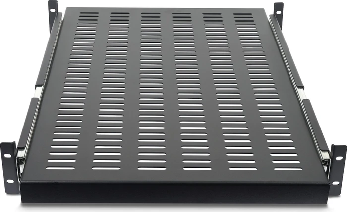 StarTech 19" Schiebefachboden für Server Rack, schwarz, 510mm Einbautiefe, 2HE