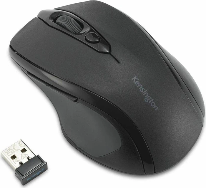 Kensington Pro Fit MY310 EQ Wireless Mouse, Mid-Size, schwarz, USB