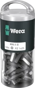 Wera DIY 855/1 Z Pozidriv Bit 1/4", PZ1x25mm, 100 Stück
