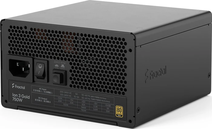 Fractal Design Ion 3 Gold 750W, ATX 3.1