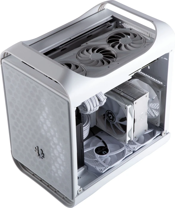 BitFenix Prodigy M 2022 ARGB, weiß, Glasfenster