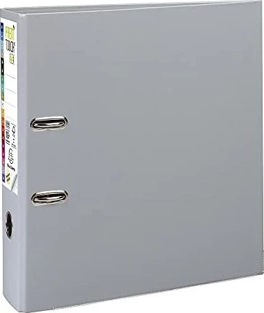 Exacompta Maxi Prem'Touch Ordner 2-Ring, 80mm, A4, dunkelgrau