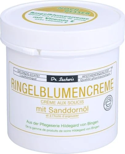 Dr. Sacher's Ringelblumen Creme mit Sanddornöl, 250ml