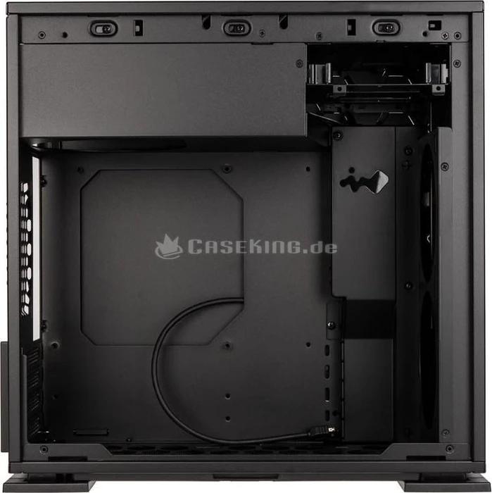 In Win 301C, schwarz, Glasfenster