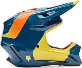 Fox Racing V3 Tine blau/gelb/orange