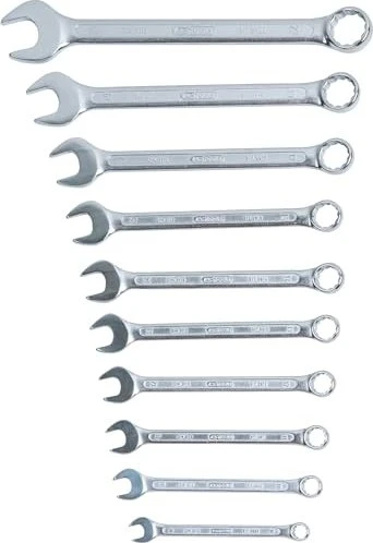 KS Tools Ring-Maulschlüssel Schraubenschlüsselsatz, 10-tlg.