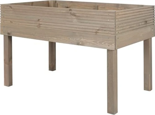 Siena Garden Maxi Hochbeet 119x75cm grau Kiefer