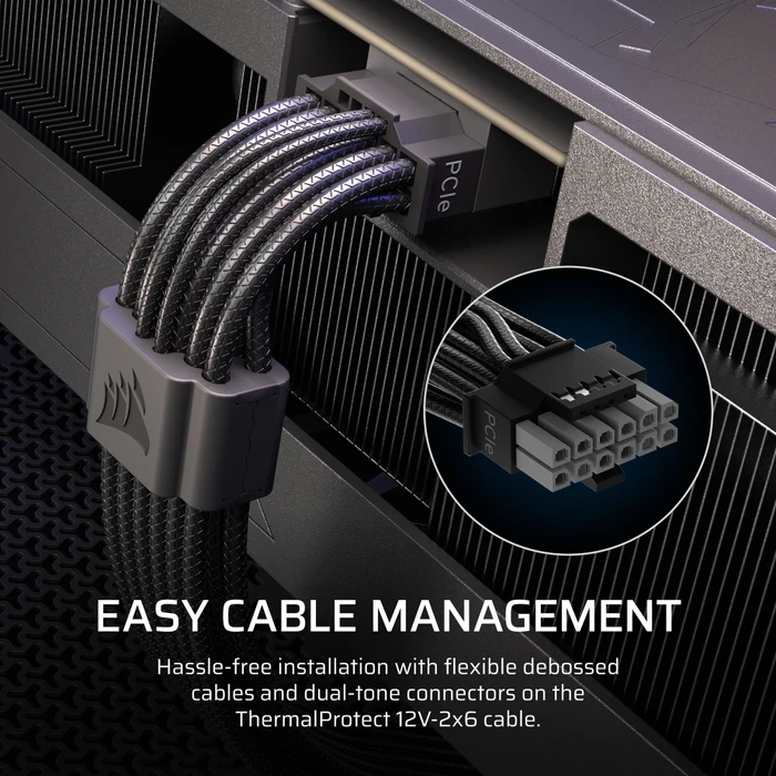 Corsair RMe Series (3rd Gen) ThermalProtect RM1000e 1000W, ATX 3.1