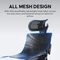 Anda Seat X-Air Mesh Office Gamingstuhl, Space Black, schwarz Vorschaubild