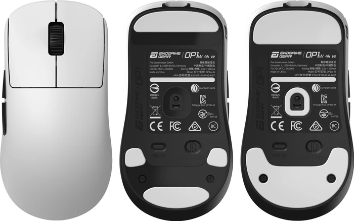 Endgame Gear OP1w 4k v2 Wireless Gaming Mouse weiß, USB