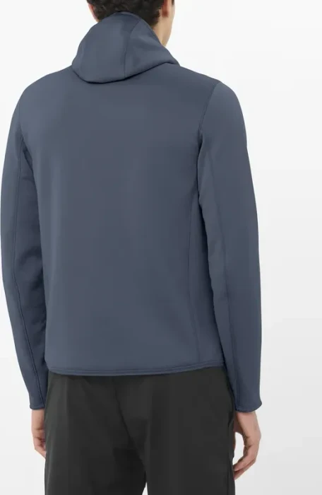 Salomon Outline Warm Hooded Jacke blue nights (Herren)