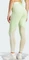adidas Hyperglam Full-Length Hose lang semi green spark/white (Damen) Vorschaubild