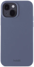 Holdit Silicone Case für Apple iPhone 15 Pacific Blue
