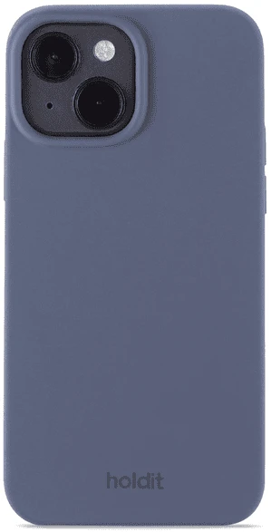 Holdit Silicone Case für Apple iPhone 15 Pacific Blue
