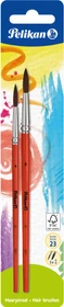 Pelikan Sorte 23 Haarpinsel Gr. 4/8 Pinselset, 2-tlg.