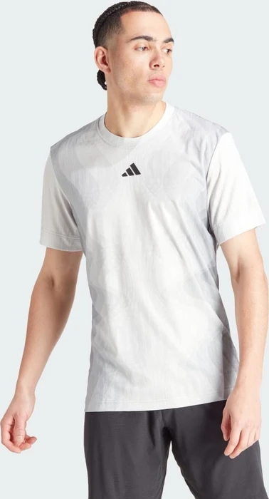 adidas Tennis Airchill Pro FreeLift Funktionsshirt kurzarm grey one (Herren)