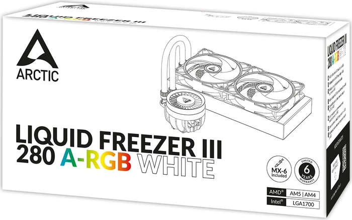 ARCTIC Liquid Freezer III 280 A-RGB, weiß