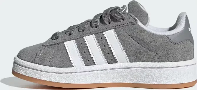 adidas Campus 00s Elastic Lace grey three/cloud white/gum (Junior)