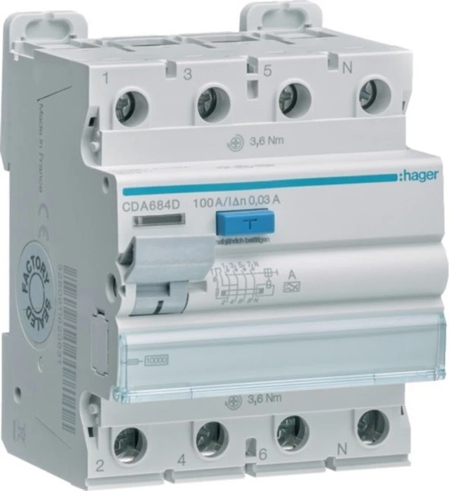 Hager CDA6D